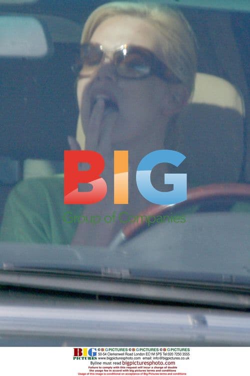 Charlize Theron drives in West Hollywood