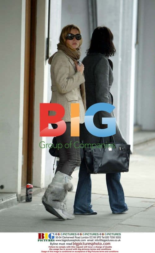 Kate Moss and Daughter Lila Seen Out in London