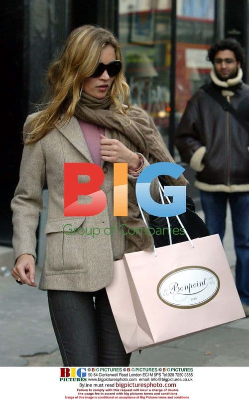 Kate Moss and Daughter Out in London