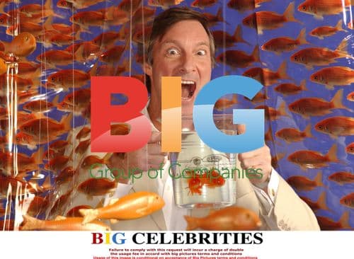 Lord Charles Brocket Photoshoot with Goldfish