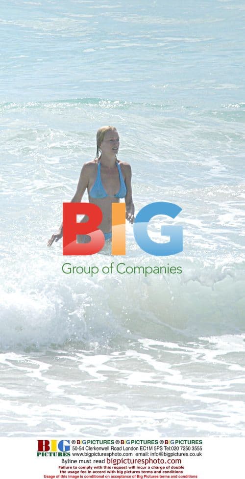 Uma Thurman with boyfriend in St Barts