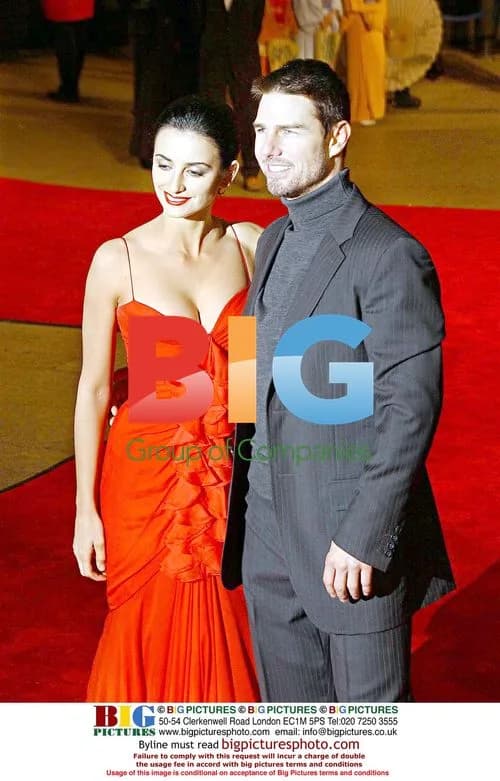Penelope Cruz and Tom Cruise at 'The Last Samurai' Premiere