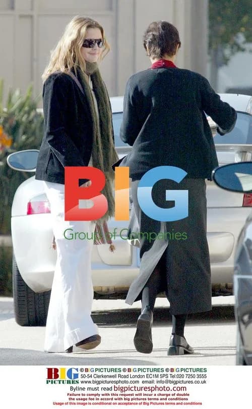 Drew Barrymore out in Beverly Hills