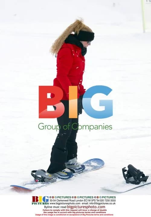 Mariah Carey Snowboarding in Aspen