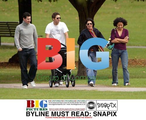 Sharleen Spiteri and family spotted out in London