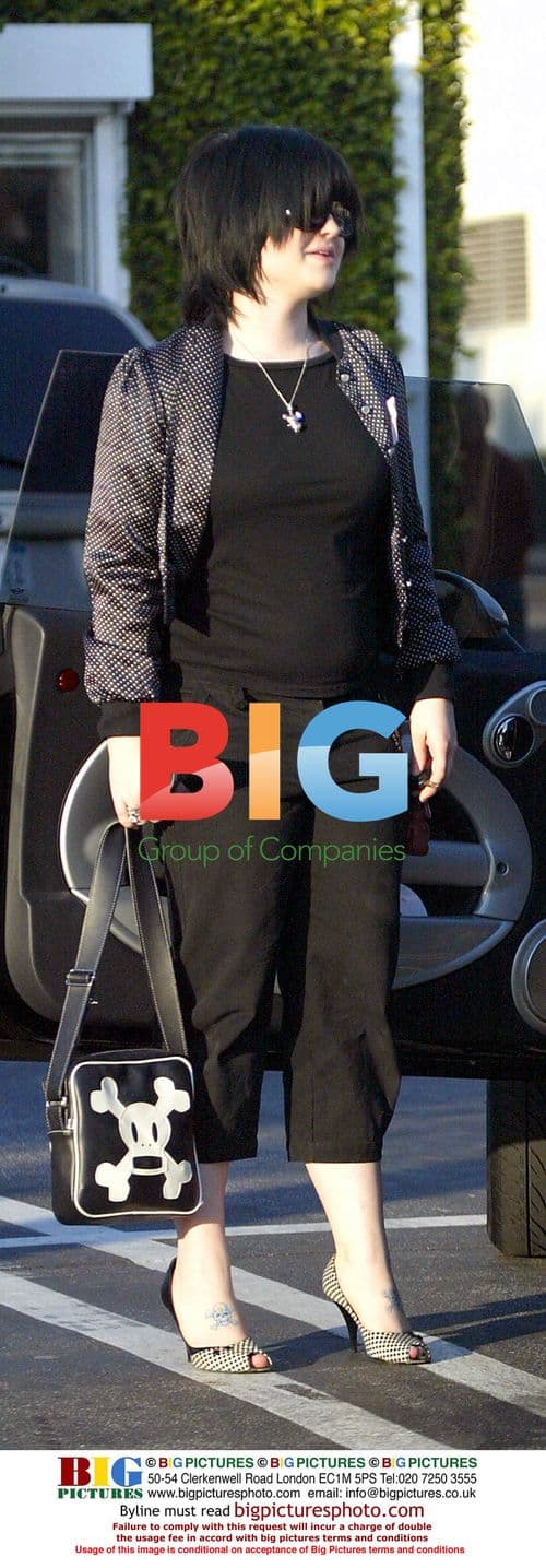 Singer Kelly Osbourne Shopping in Hollywood