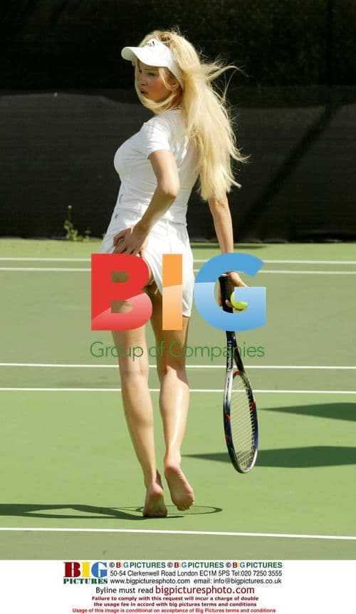 Alicia Duvall on Holiday in Barbados