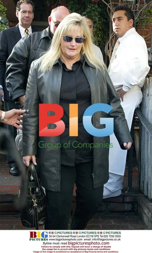 Debbie Rowe Leaving the Ivy