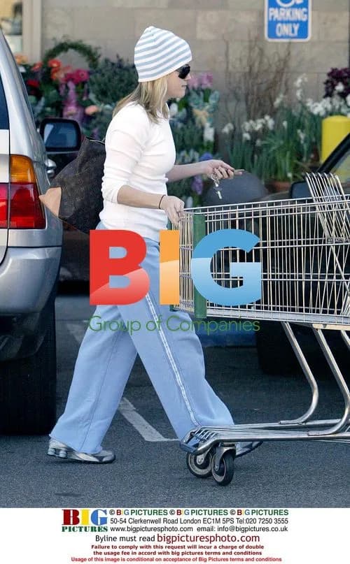 Reese Witherspoon Grocery Shopping