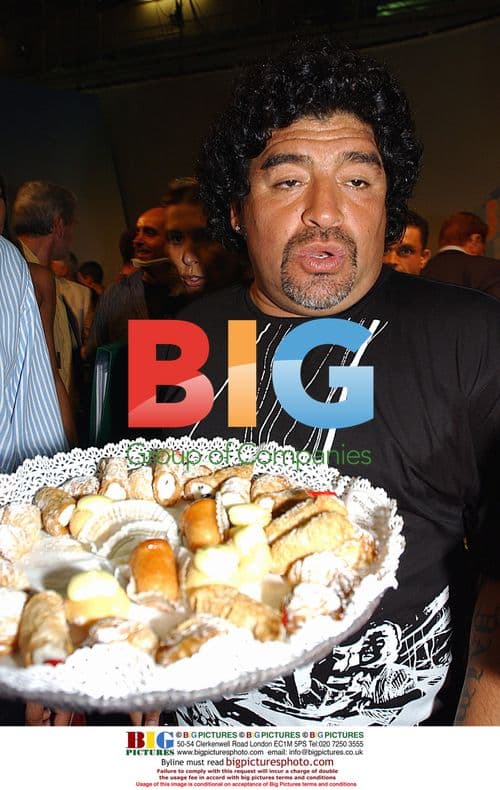 Diego Maradona on Sports Program in Milan