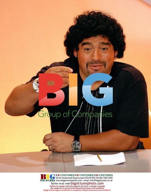 Diego Maradona on Sports Program in Milan