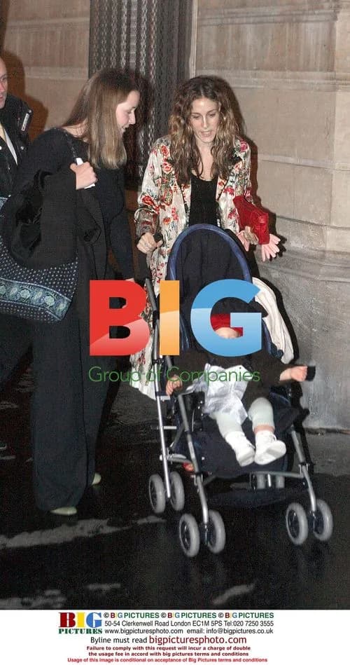 Sarah Jessica Parker and son James in Paris