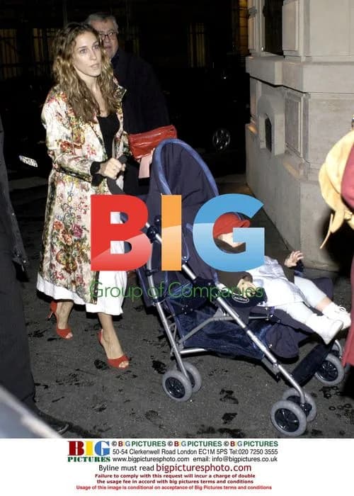 Sarah Jessica Parker with son in Paris