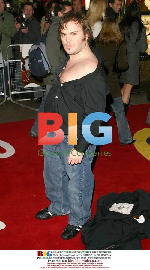 Jack Black at \"School Of Rock\" Premiere