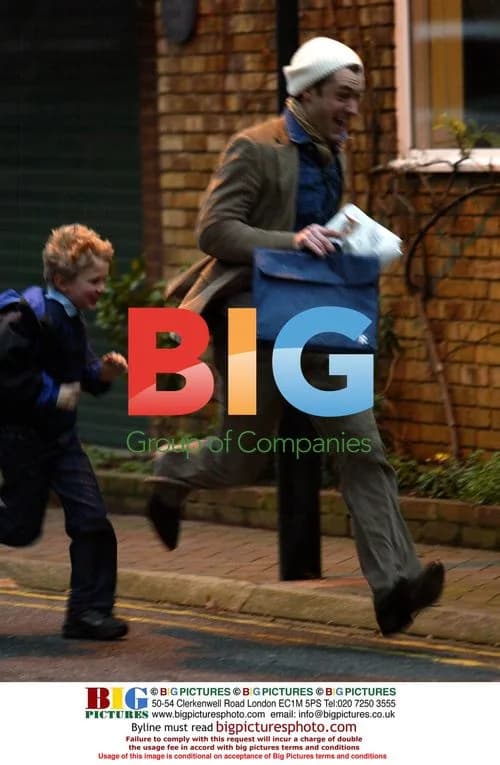 Jude Law Races Son Home from School