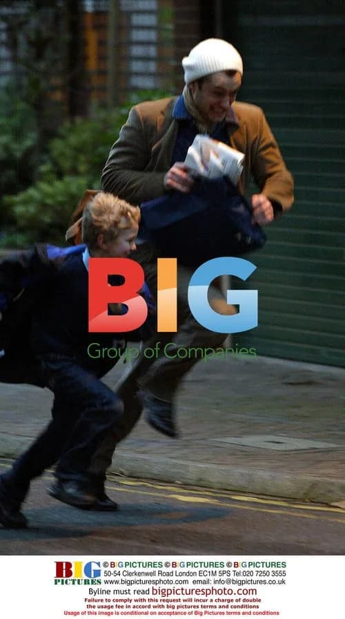 Jude Law Races Son from School