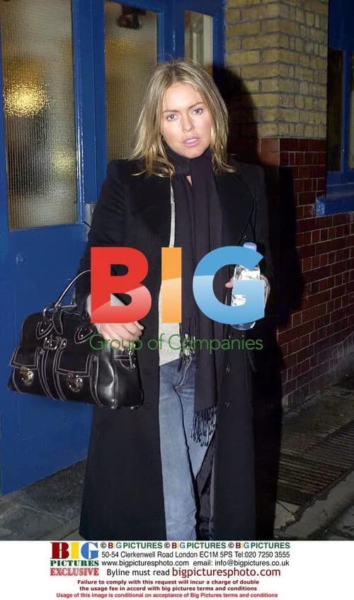 Patsy Kensit Leaving Theatre After Play