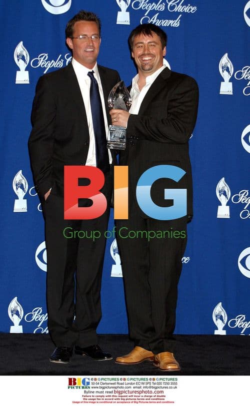 Matthew Perry and Matt LeBlanc at People's Choice Awards