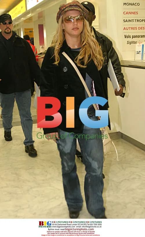 Britney Spears Arrives in Nice for NRJ Music Awards