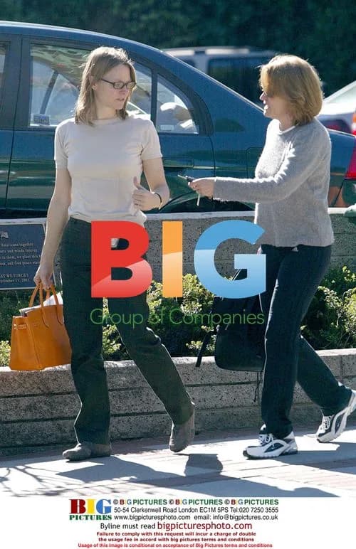 Jodie Foster out with friend in Hollywood