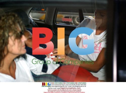 Jordan and son at airport