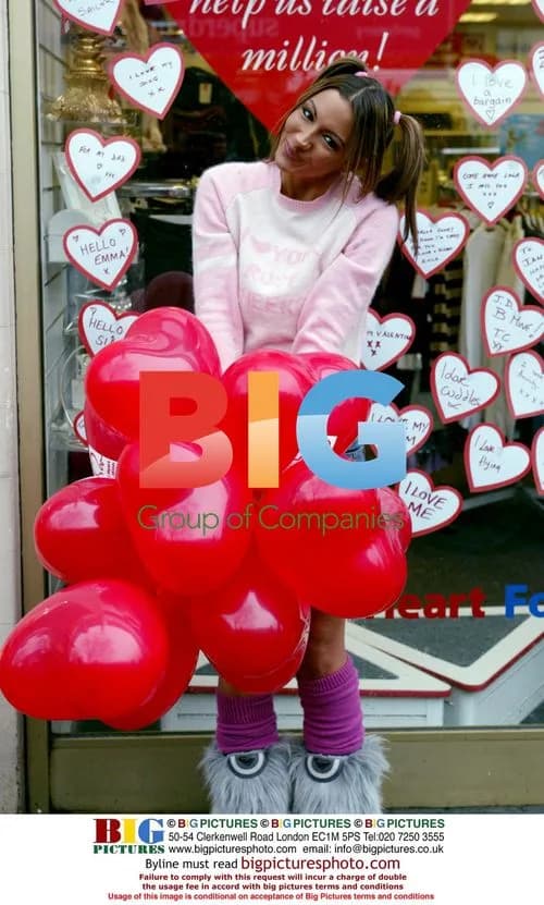 Jodie Marsh at British Heart Foundation event