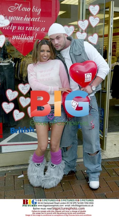 Jodie Marsh at British Heart Foundation Event