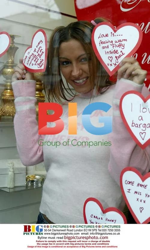 Jodie Marsh at British Heart Foundation event