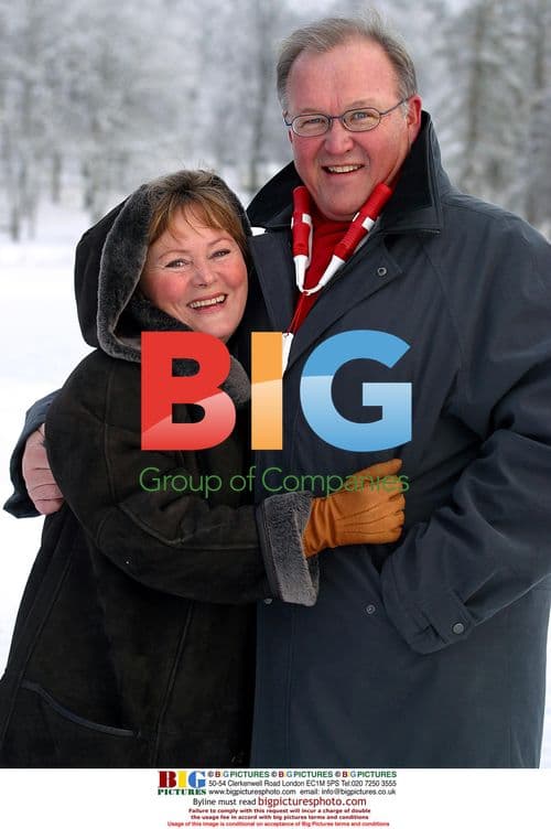 Swedish PM Goran Persson and wife Anitra at Harpsund