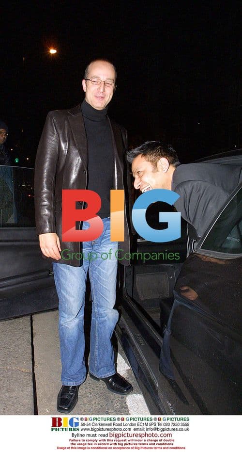 Paul McKenna gives friend a lift home in Ferrari