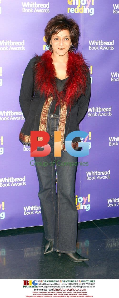 Meera Syall at Whitbread Book Awards