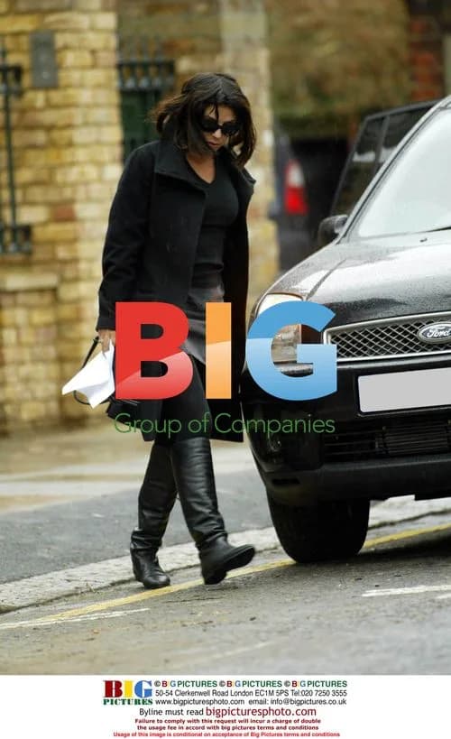 Sadie Frost Leaves Home in London
