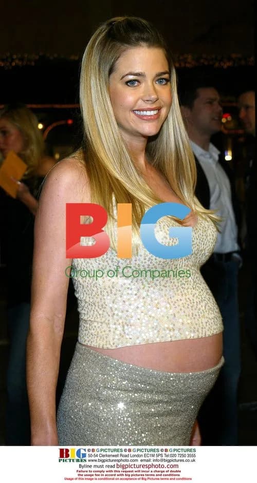Pregnant Denise Richards at 'Big Bounce' Premiere