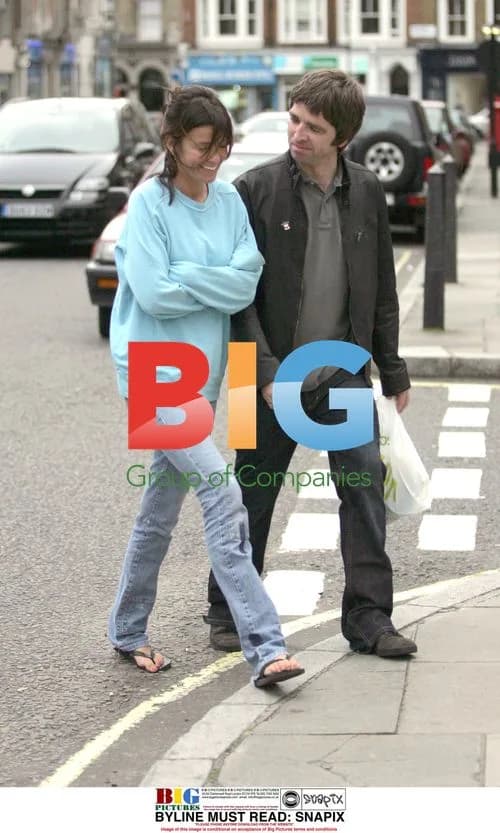 Noel Gallagher and Girlfriend Sara MacDonald in London
