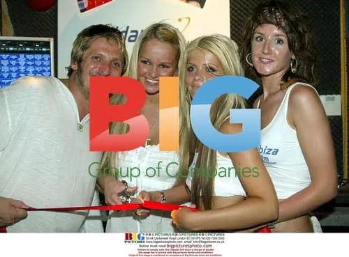 Jennifer Ellison Opens Holiday FM Radio in Ibiza