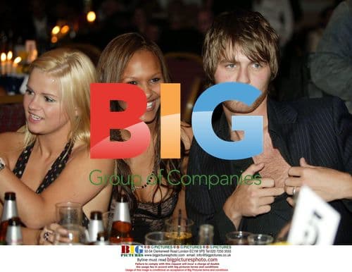 Sam Mumba and Bryan McFadden at Miss Ireland Finals