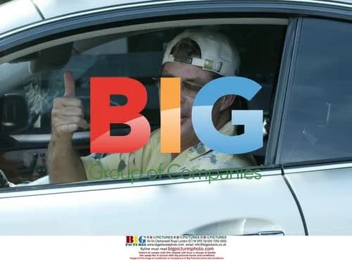 David Hasselhoff in Car with Girl