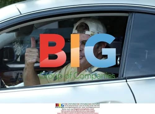 David Hasselhoff Flashes Hawaii 'Hang Loose' Sign in Car