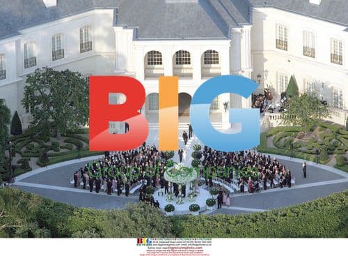 Tori Spelling's wedding at Aaron Spelling's mansion