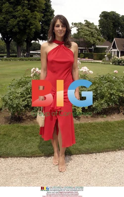 Liz Hurley at Dior Fashion Show