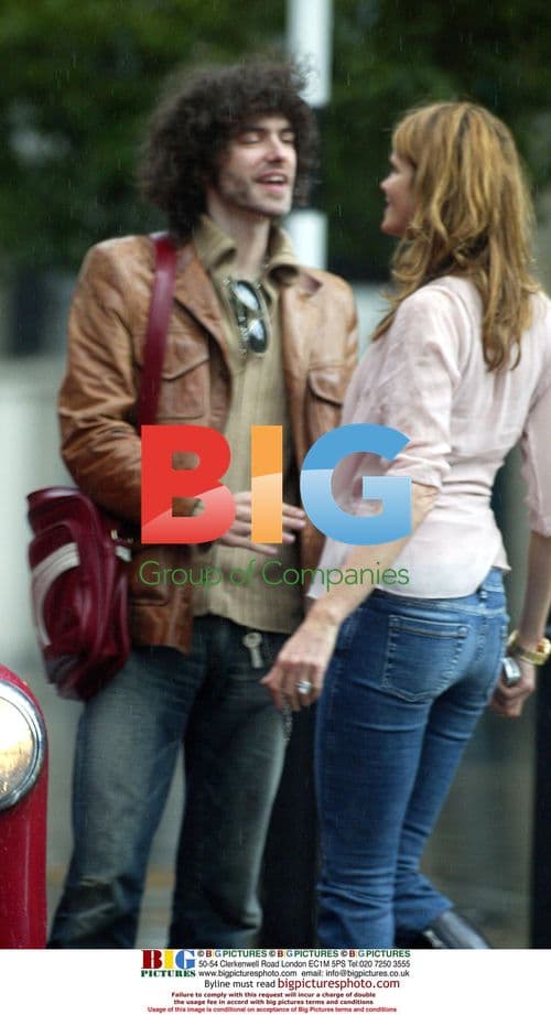 Elle McPherson with Mystery Man