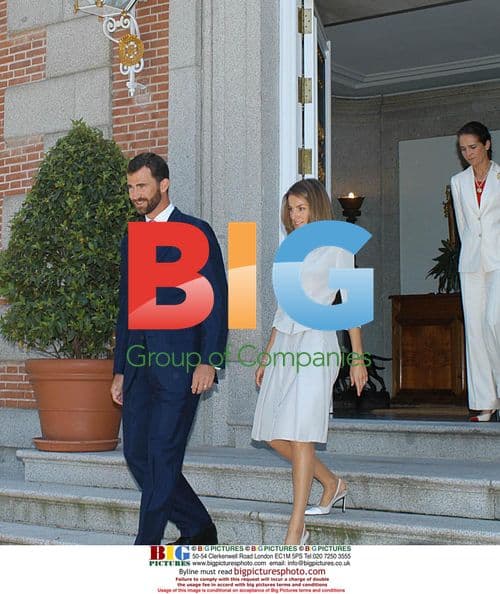 Alejandro Toledo and Wife Visit Spanish Royals