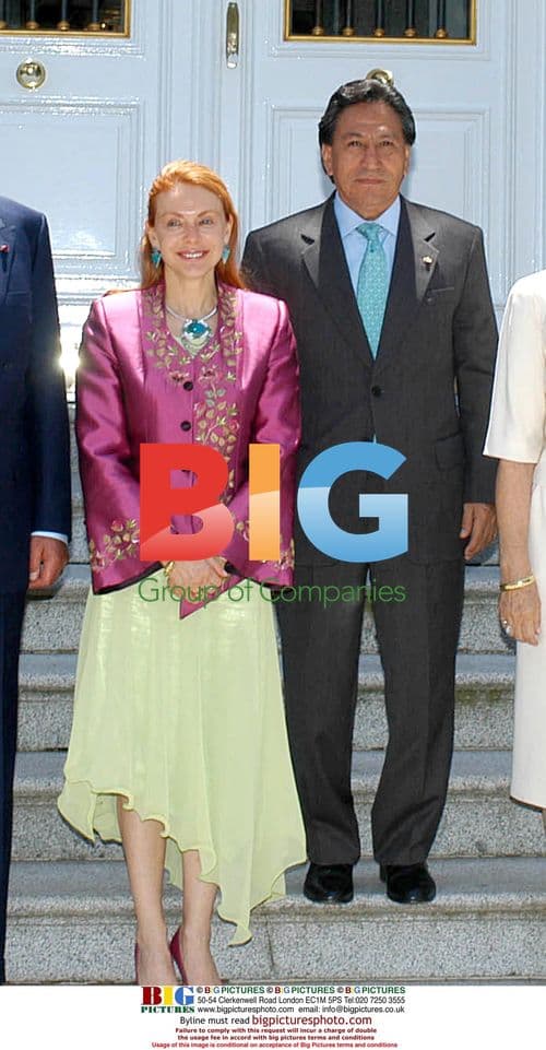 Alejandro Toledo and Eliane Karp Visit Spain