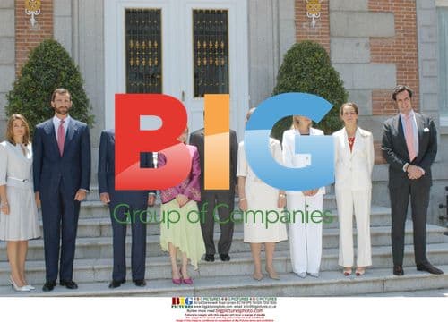 Alejandro Toledo and Eliane Karp Meet Spanish Royals