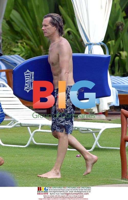 Kevin Bacon's 4th of July in Maui