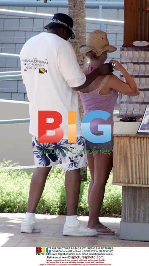 Britney Spears and Kevin Federline in Hawaii