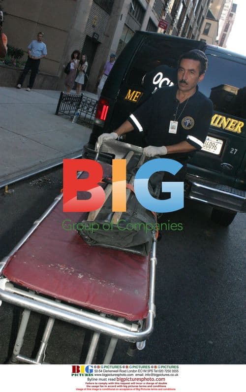 Police remove evidence after actor Eric Douglas' death