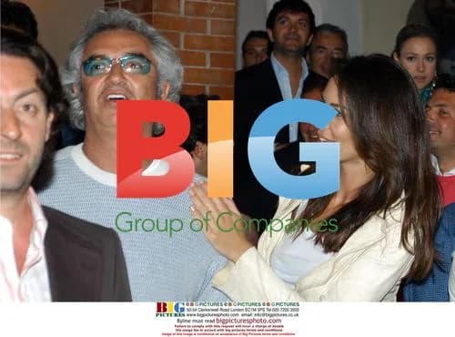 Flavio Briatore and Girlfriend Vanessa in Capri