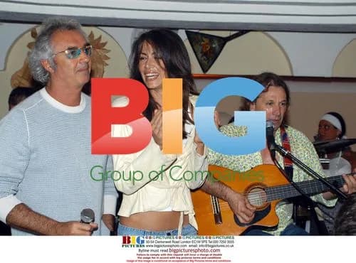 Flavio Briatore and New Girlfriend Vanessa