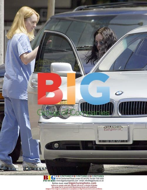 Ozzy Osbourne Visits Hospital for Spinal Rehab